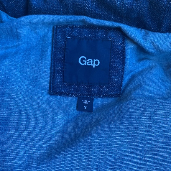 2009 Gap Denim Puffy Vest. Size S. - Picture 3 of 5